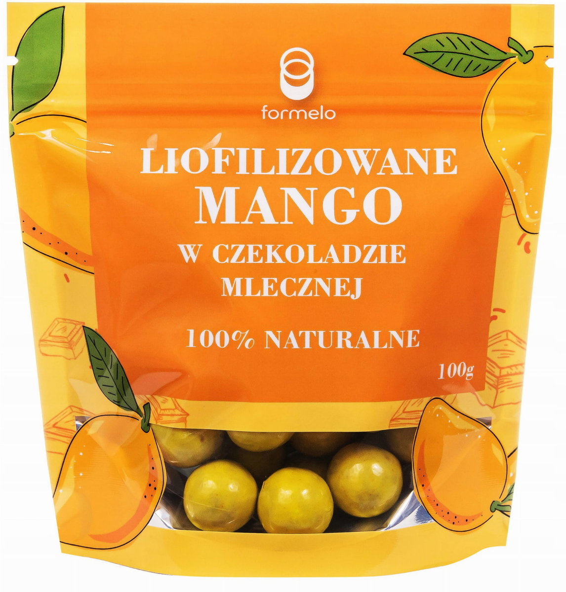 Formelo Liofilizowane Mango W Czekoladzie Torebka