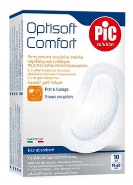 SIROWA PIC Optisoft Comfort plaster na oko x 10 szt |  OD 199 PLN!