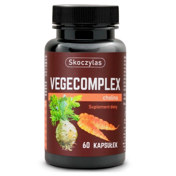 Skoczylas Vegecomplex cholina Suplement diety 60 kaps.