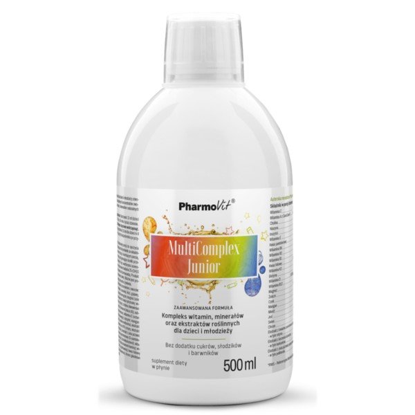 Pharmovit Multicomplex Junior Zaawansowana formuła - suplement diety 500 ml