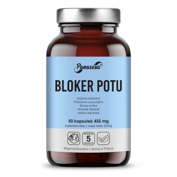 Panaseus Bloker potu - suplement diety 50 kaps.
