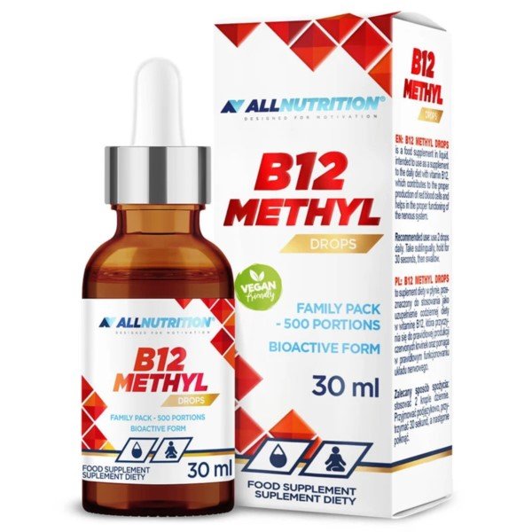 Allnutrition Witamina B12 Methyl Suplement diety 30 ml