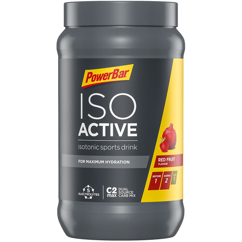 POWERBAR PowerBar Napój Izotoniczny IsoActive 600g - Czerwone Owoce