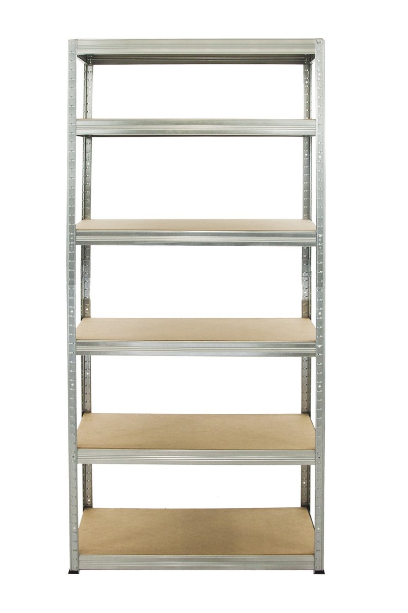 Regał Helios magazynowy metalowy HZZ_196X090X30_6_400 ilość półek 6 nośność 400 kg / Wamar-Sosenka
