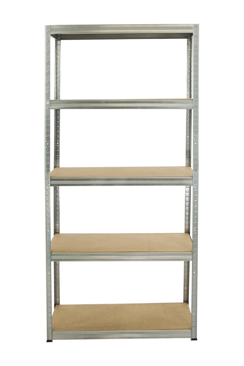 Regał Helios magazynowy metalowy HZZ_180X100X35_5_400 ilość półek 5 nośność 400 kg / Wamar-Sosenka