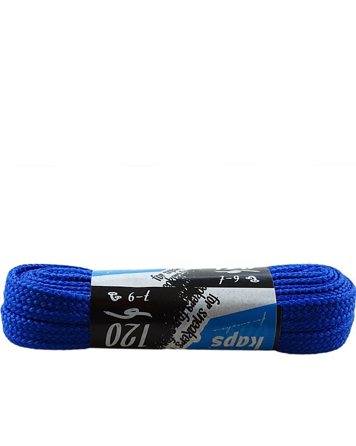 Niebieskie, Płaskie Sznurówki