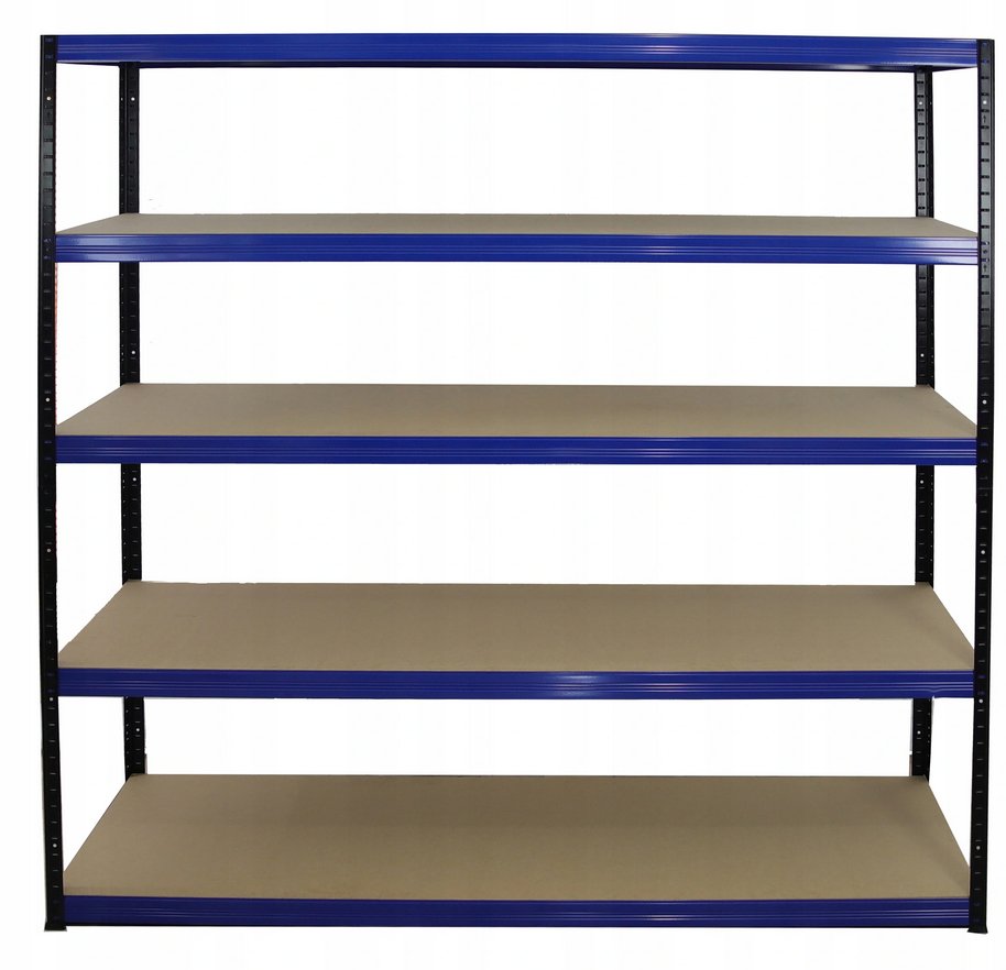 Regał Helios magazynowy metalowy HBN_213X150X50_5_275 ilość półek 5 nośność 275 kg / Wamar-Sosenka
