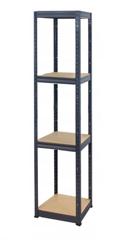 Regał Helios magazynowy metalowy HGG_180X050X50_4_0WZ ilość półek 4 nośność 175 kg / Wamar-Sosenka