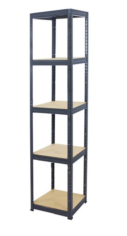 Regał Helios magazynowy metalowy HGG_180X050X50_5_0WZ ilość półek 5 nośność 175 kg / Wamar-Sosenka