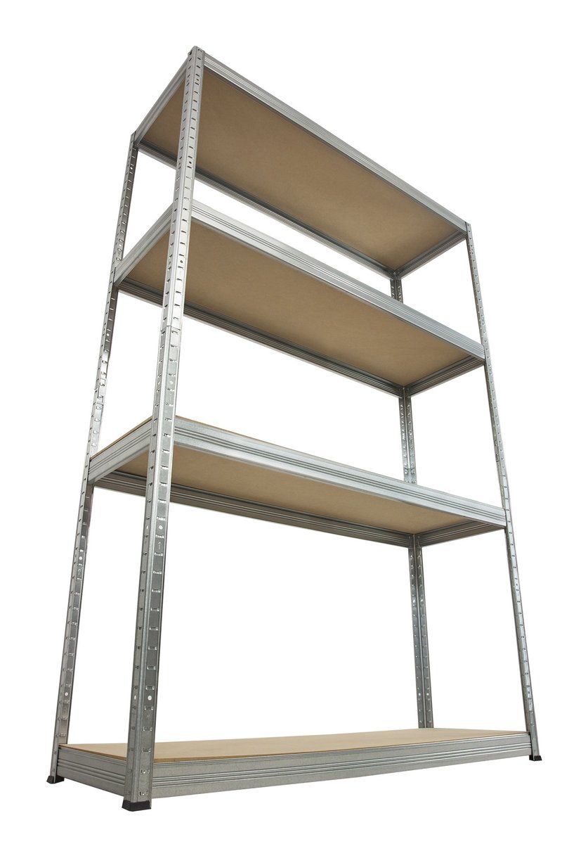 Regał Helios magazynowy metalowy HZZ_180X090X45_4_175 ilość półek 4 nośność 175 kg / Wamar-Sosenka