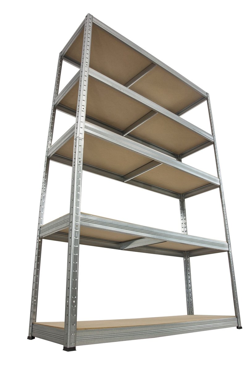 Regał Helios magazynowy metalowy HZZ_180X090X35_5_275 ilość półek 5 nośność 275 kg / Wamar-Sosenka