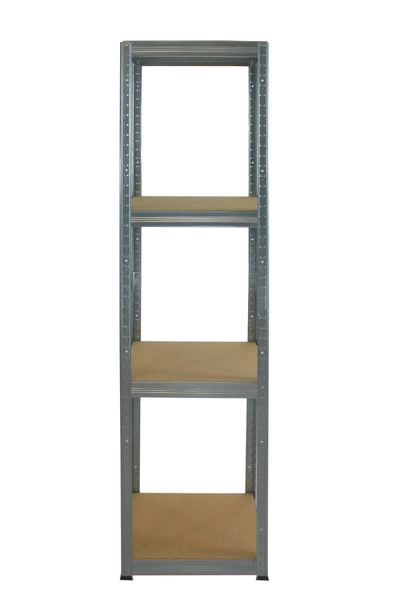 Regał Helios magazynowy metalowy HZZ_180X045X45_4_0WZ ilość półek 4 nośność 175 kg / Wamar-Sosenka