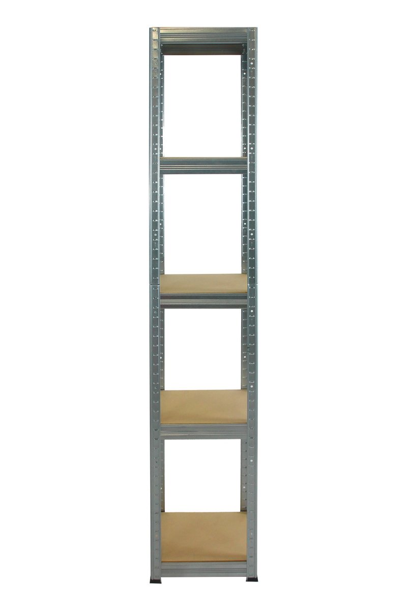 Regał Helios magazynowy metalowy HZZ_196X030X30_5_0WZ ilość półek 5 nośność 175 kg / Wamar-Sosenka