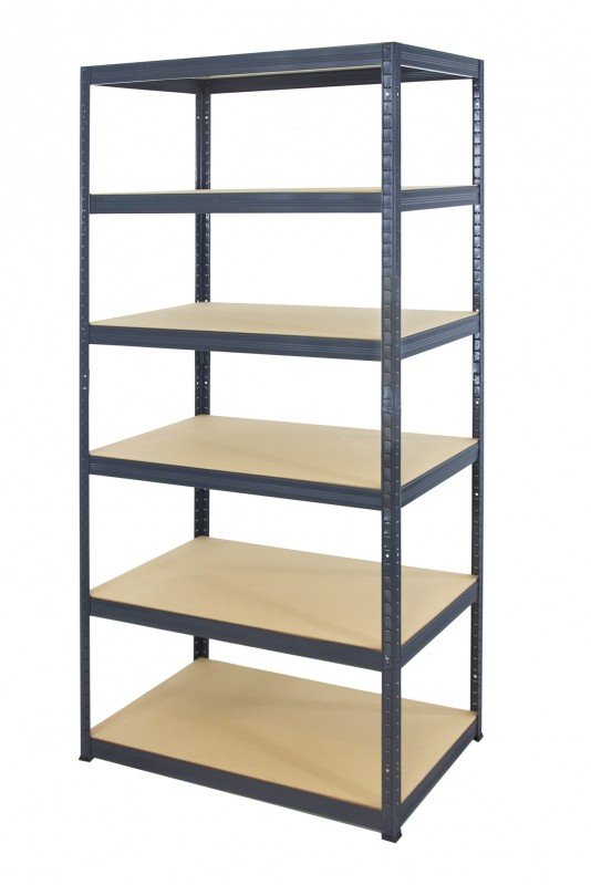 Regał Helios magazynowy metalowy HGG_213X090X60_6_400 ilość półek 5 nośność 400 kg / Wamar-Sosenka