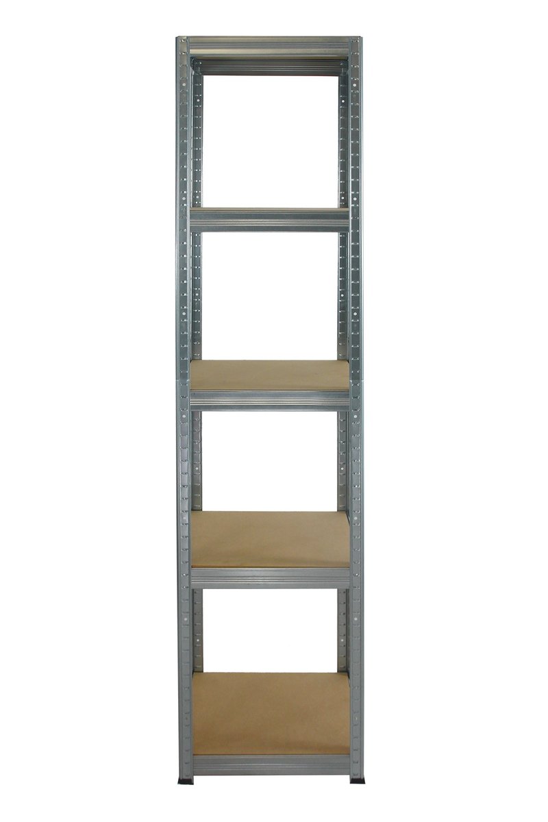 Regał Helios magazynowy metalowy HZZ_196X040X40_5_0WZ ilość półek 5 nośność 175 kg / Wamar-Sosenka
