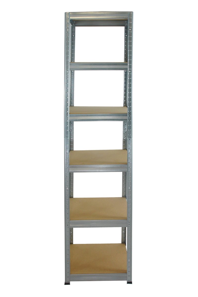 Regał Helios magazynowy metalowy HZZ_196X045X45_6_0WZ ilość półek 6 nośność 175 kg / Wamar-Sosenka