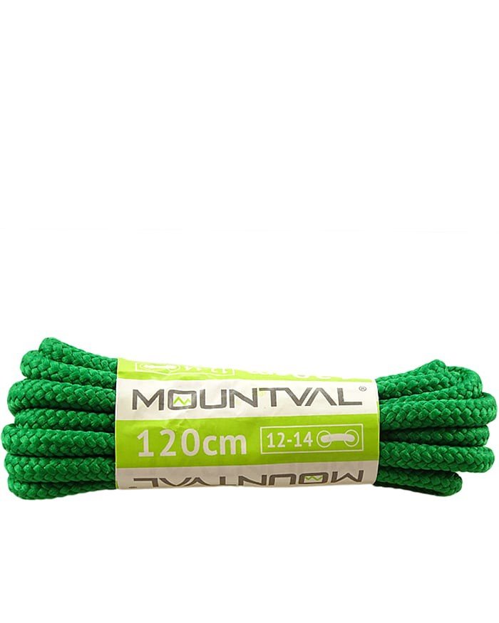 Zielone, Trekkingowe Sznurówki