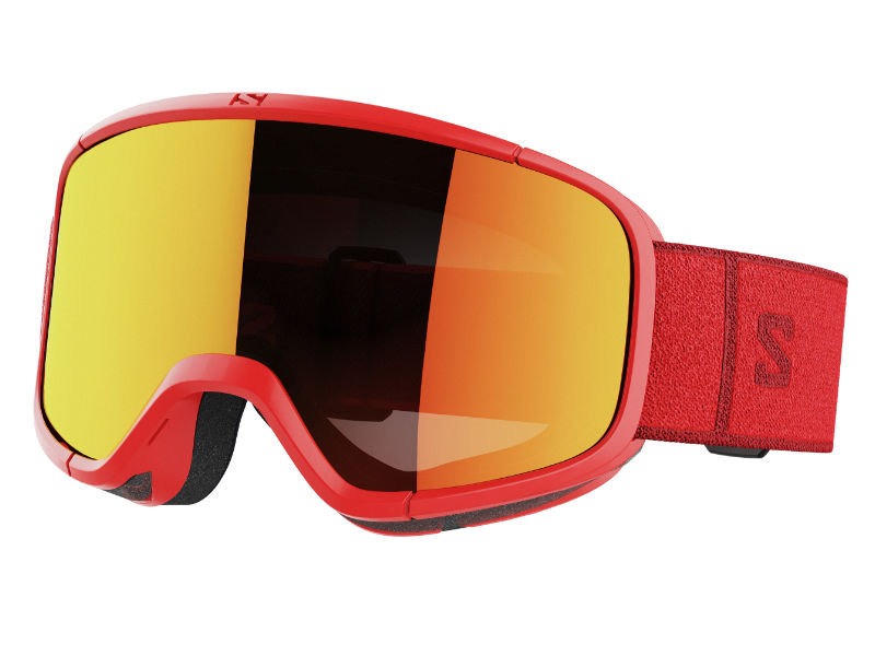 Gogle Salomon Aksium 2.0 Red Mid Red 2023