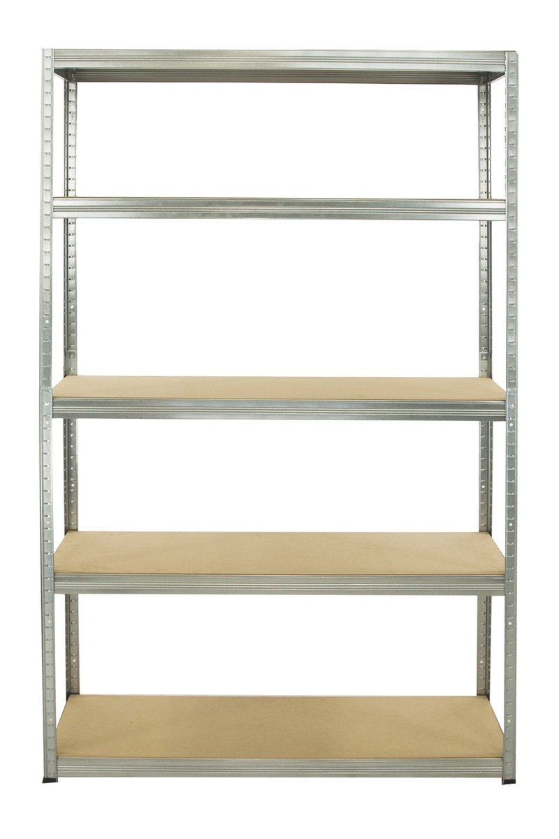 Regał Helios magazynowy metalowy HZZ_213X120X35_5_400 ilość półek 5 nośność 400 kg / Wamar-Sosenka