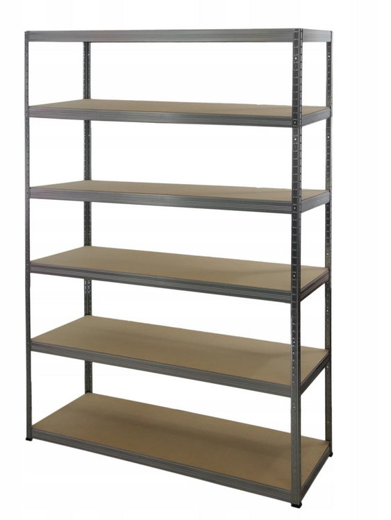 Regał Helios magazynowy metalowy HZZ_196X150X40_6_275 ilość półek 6 nośność 275 kg / Wamar-Sosenka