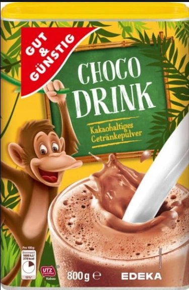 Edeka G&G Choco Drink Kakaowy napój 800g