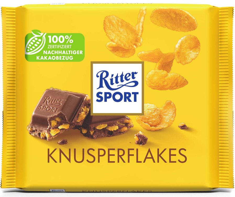 Ritter Sport Czekolada Chrupiące Płatki 100G