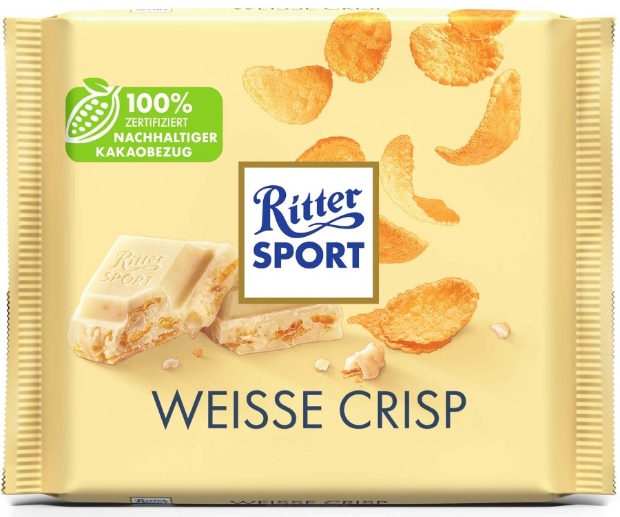 Ritter Sport Czekolada Biały Crisp 100G