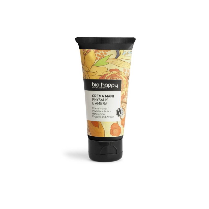 Bio Happy Happy Pielęgnacja ciała Odżywczo-ochronny krem do rąk Miechunka & Bursztyn 50 ml