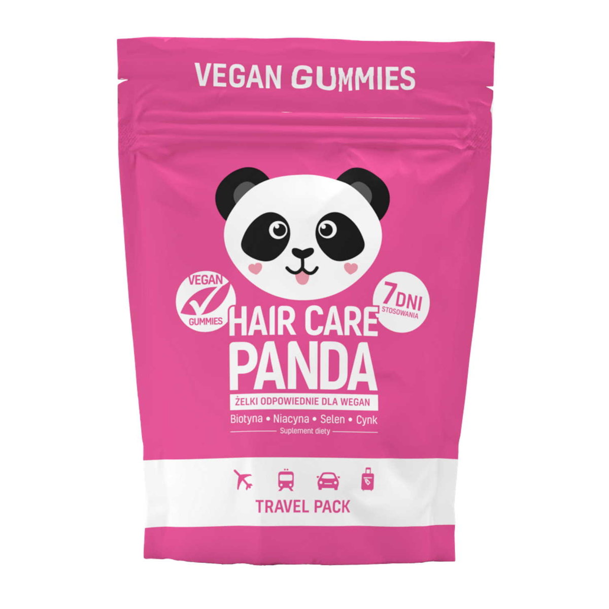 Hair Care Panda Żelki 70 g Wysyłka kurierem tylko 10,99 zł
