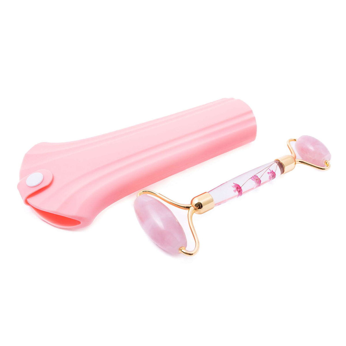 Zestaw prezentowy Twarz roller guasha olejek jade