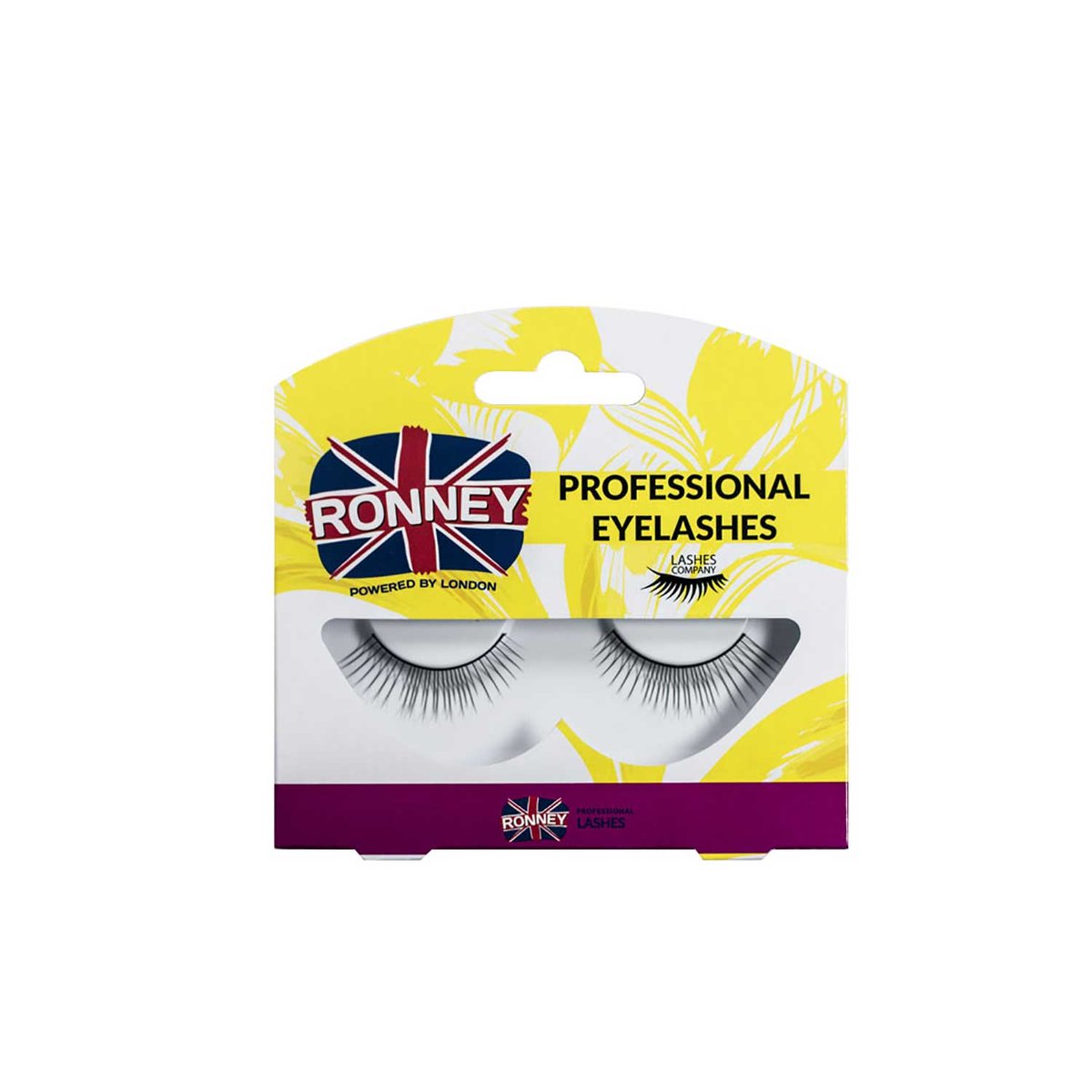 Ronney Ronney Professional Eyelashes Sztuczne rzęsy pojedyncze) włosie syntetyczne długość 30 mm 6x12x10) mm RL 00020