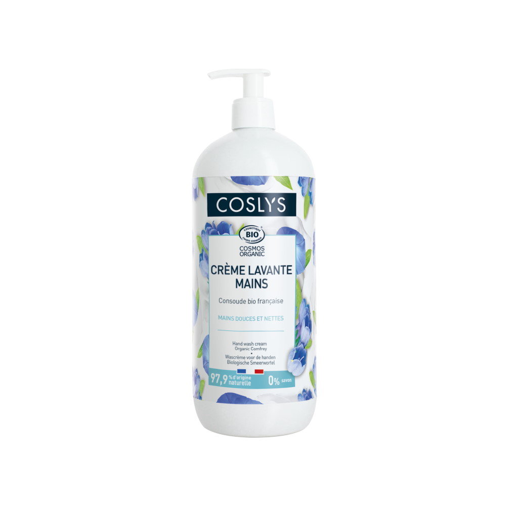 Coslys Krem do mycia rąk z organicznym żywokostem 1 l