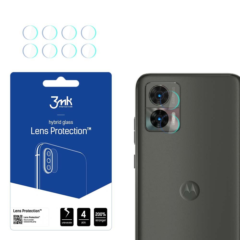 Szkło hybrydowe 3MK Lens Protection do Motorola Edge 30 Neo
