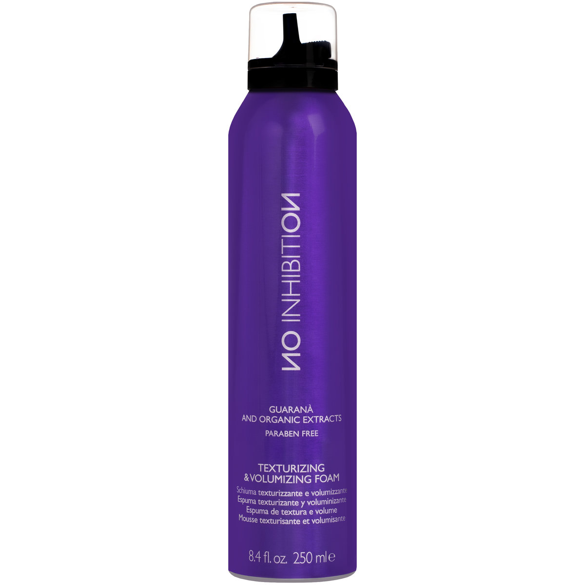 No Inhibition No Inhibition Styling pianka do włosów nadający objętość i pogrubienie bez parabenów 250 ml