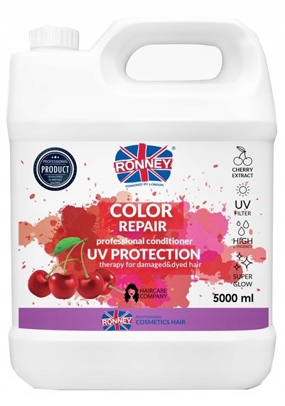 Ronney Color Repair Cherry UV Protection Odżywka do włosów farbowanych 5000 ml