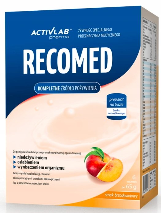 UNIPRO SP. Z O.O. RecoMed smak brzoskwiniowy 6 saszetek 3802271