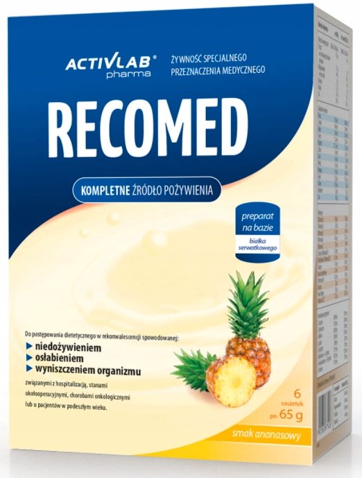 UNIPRO SP. Z O.O. RecoMed smak ananasowy 6 saszetek 3802261