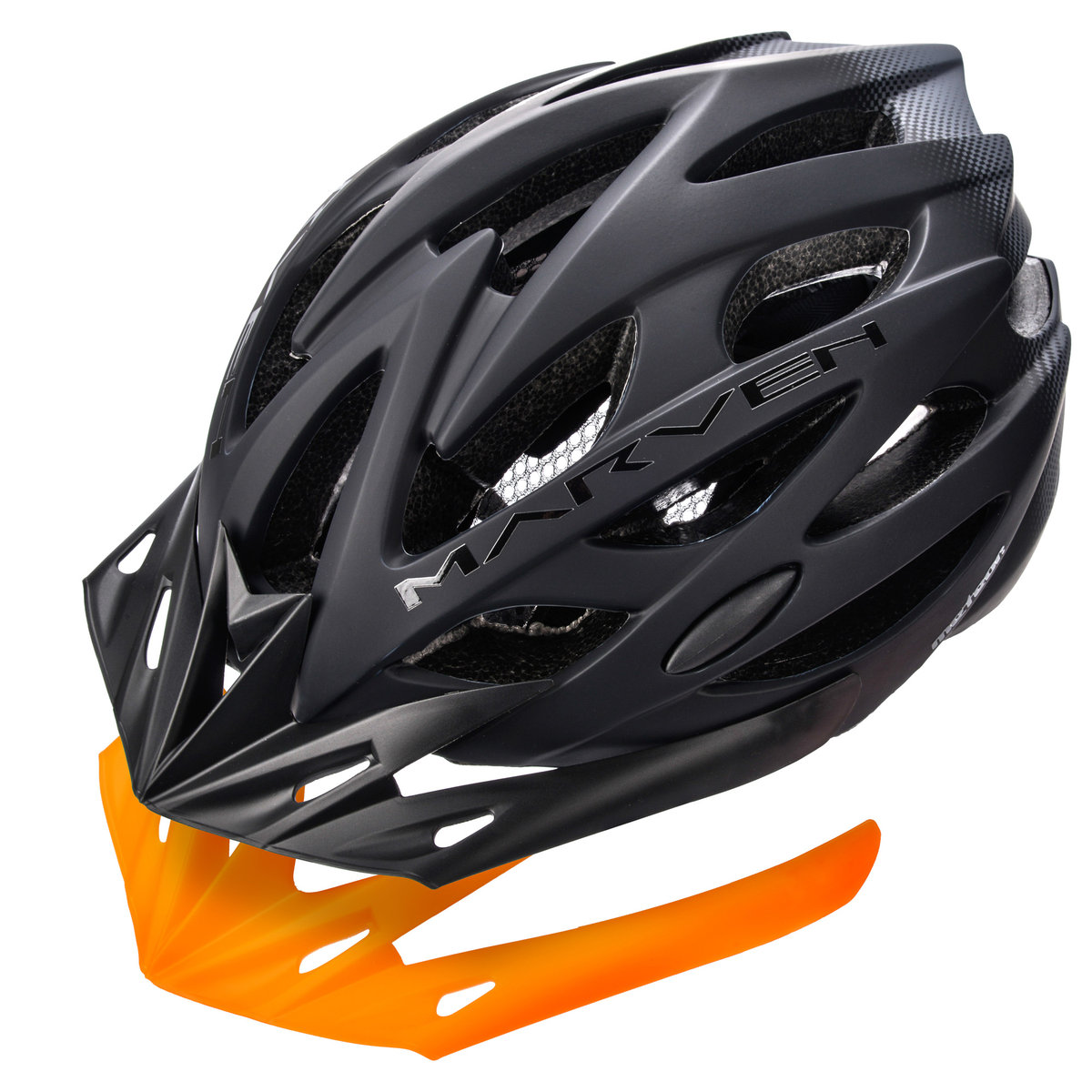 Meteor Kask rowerowy Marven 2 S 52-56 cm czarny/szary 25178