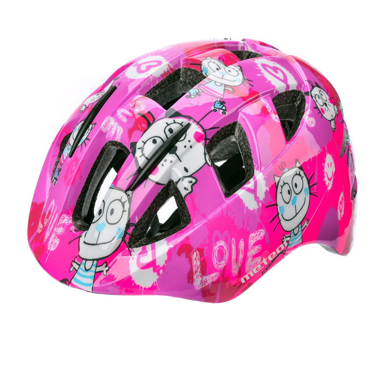 Kask Rowerowy Meteor Pny11 Xs 38-42 Cm Cats