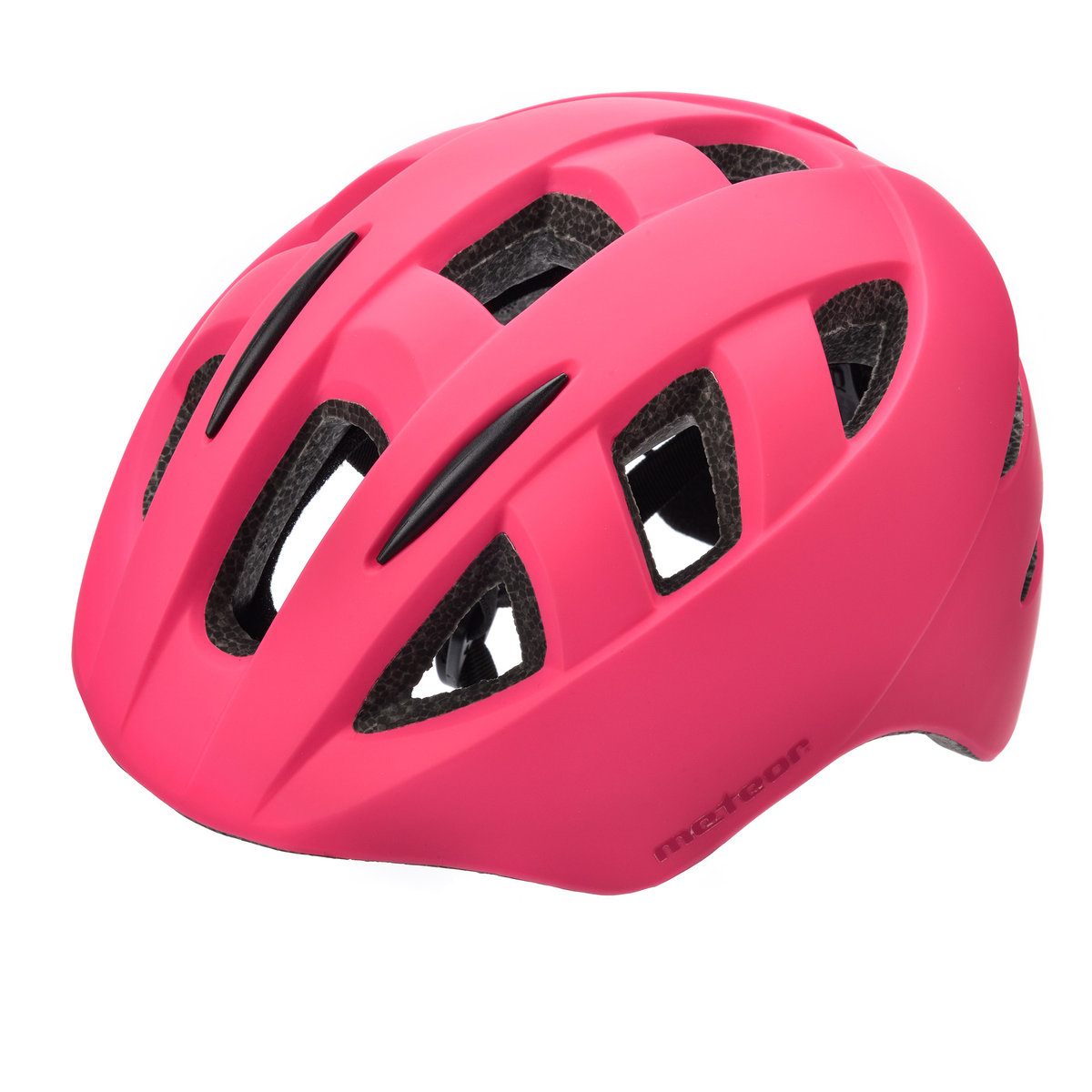 Kask Rowerowy Meteor Pny11 S 43-48 Cm Różowy
