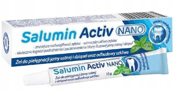 Salumin Activ Nano, żel do pielęgnacji jamy ustnej