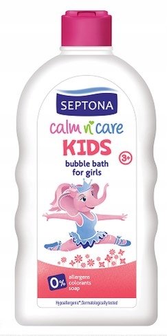 SEPTONA Septona kids kąpiel bąbelkowa dla dziewczynek 500 ml