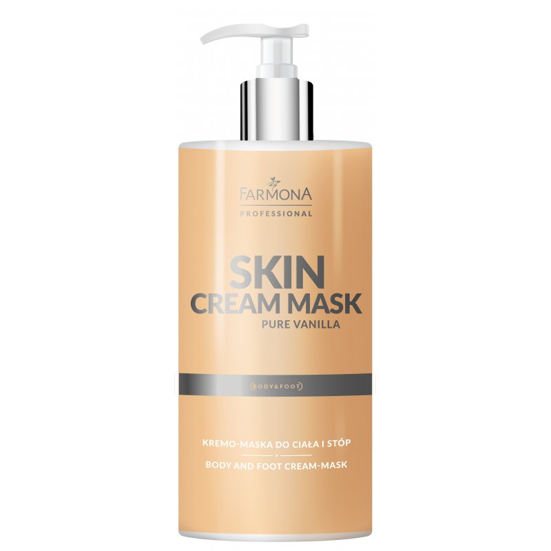 Kremo-maska do ciała i stóp Farmona Skin Cream Mask Pure Vanilla 500 ml