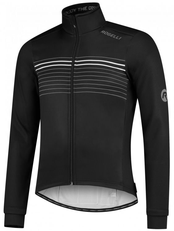 Męska Kurtka Rowerowa Rogelli Kalon Cycling Winterjacket | Black - Rozmiar M