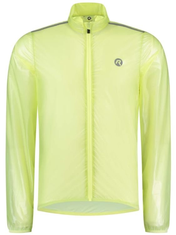 Męska Kurtka Rowerowa Rogelli Emergency | Fluo Yellow - Rozmiar Xl