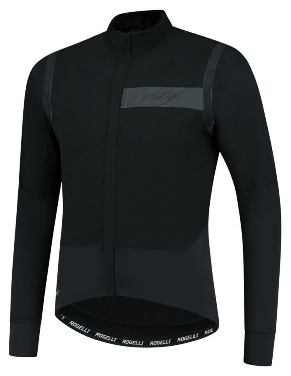 Męska Kurtka Rowerowa Rogelli Winterjacket Infinite | Black - Rozmiar Xl