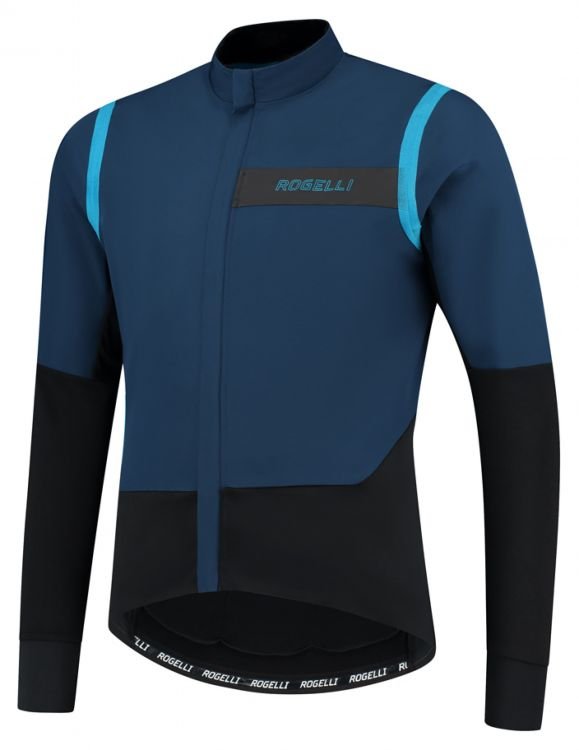 Męska Kurtka Rowerowa Rogelli Winterjacket Infinite | Blue/Black - Rozmiar Xl