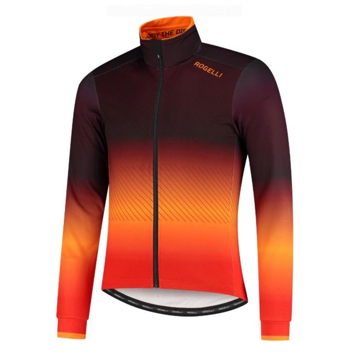 Męska Kurtka Rowerowa Rogelli Soul Winterjacket | Lava Red - Rozmiar M