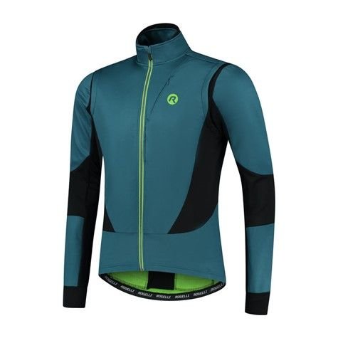 Męska Kurtka Rowerowa Rogelli Winterjacket Brave | Blue/Black - Rozmiar M