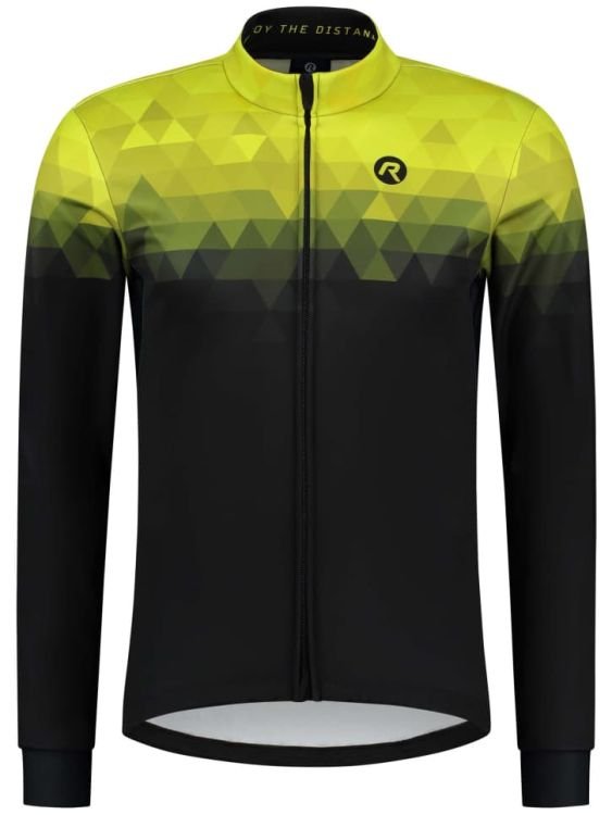 Męska Kurtka Rowerowa Rogelli Sphere | Black/Yellow - Rozmiar L